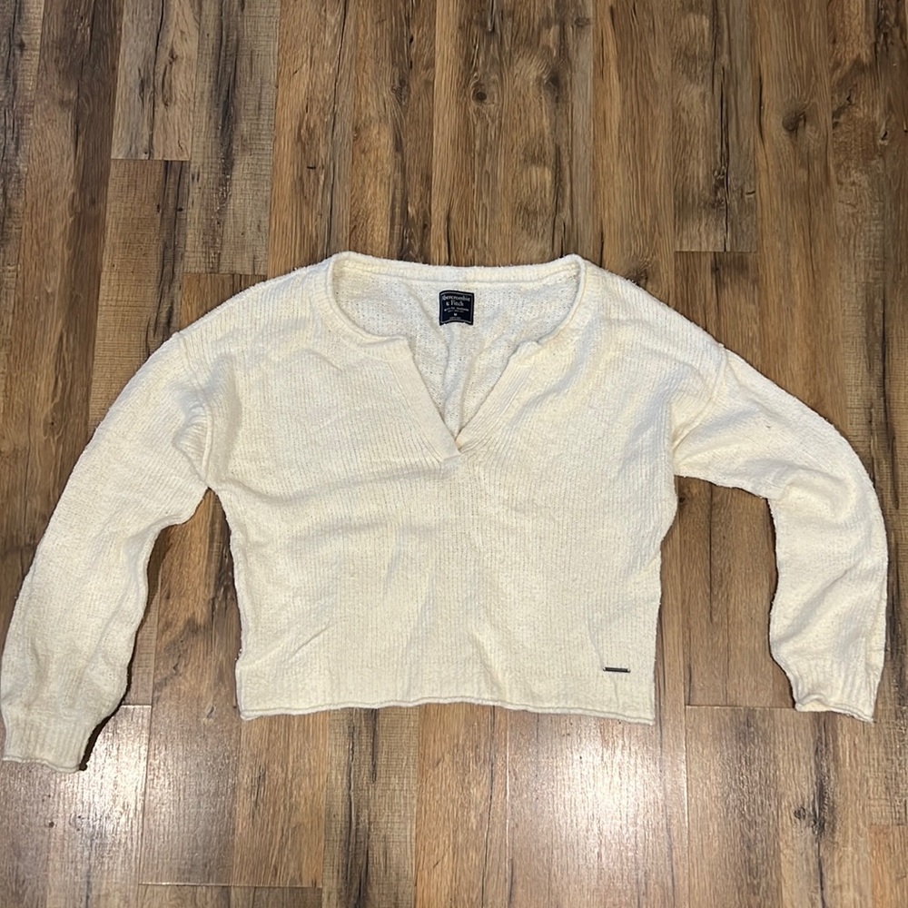 Abercrombie Off-White Sweater